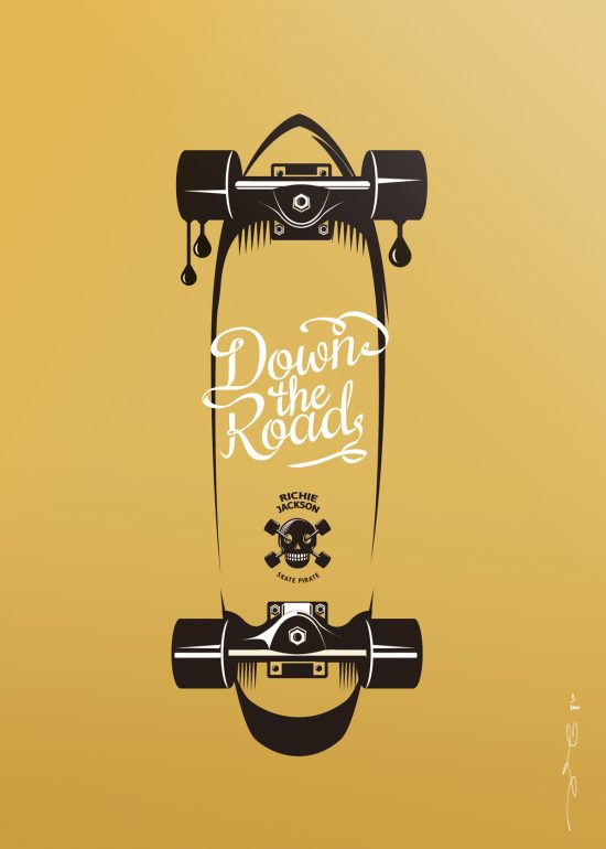 Skate pirate #2 par Dezzig